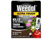 Weedol Ultra Tough Weedkiller (6 tubes / 180m sq)
